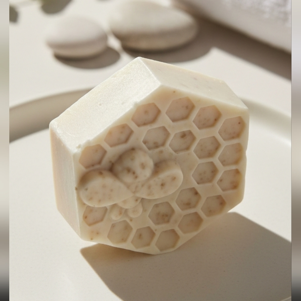 Hand crafted unscented goat’s milk Soap. NWT